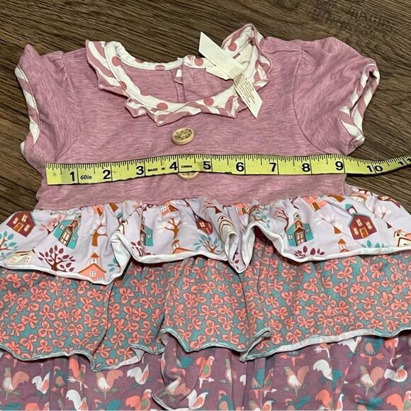 Matilda Jane Dreams Come True Bubble Onsie Dress Pink Cream Blue 12-18 Months - Picture 8 of 10